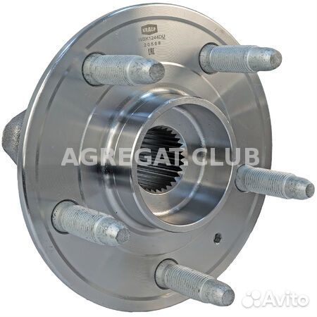 Ступица в сборе krauf WBK1244DU