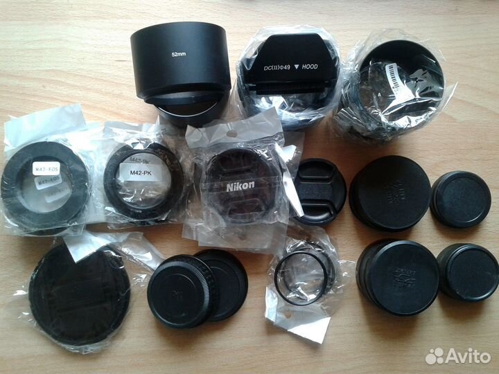 Крышки, переходники еоs, рк бленды м49,М52