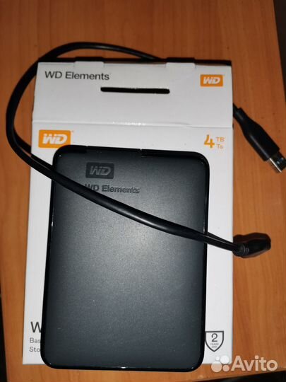 Внешний жесткий диск WD 4TB