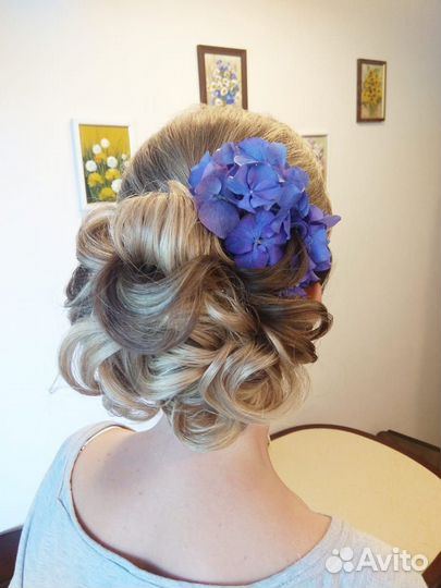 Стилист причёски визажа макияж свадебный образ