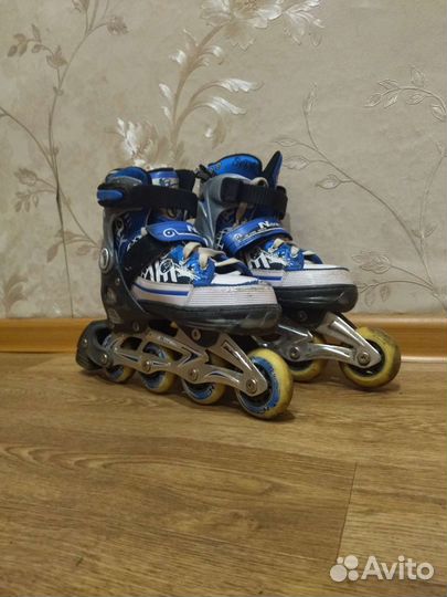 Роликовые коньки детские раздвижные