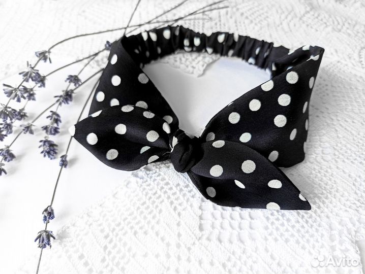 Повязка ободок на голову Солоха новая для девочки