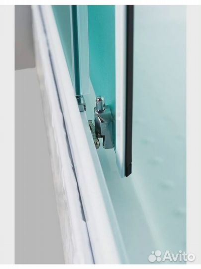 Кабина квадратная с крышей и LED освещением esbano-ES-L100CKR. размер: 100 х 100 х 210