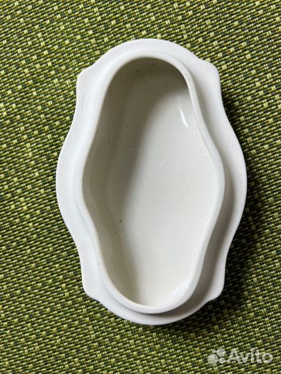 Шкатулка. Гжель. Авторская. Позолота. Клеймо