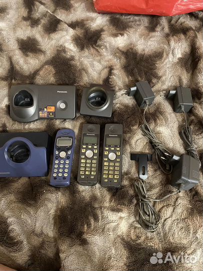 Радиотелефоны Panasonic 400 и 7105+ доп. труба