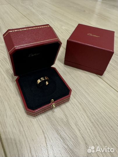 Cartier Love кольцо оригинал