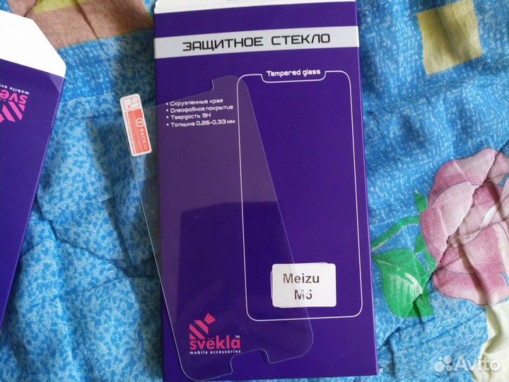 Защитное стекло на Meizu M5s