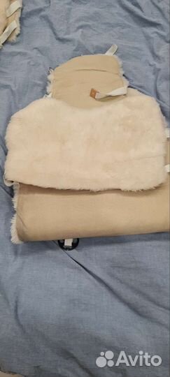Накидка в автомобиль из овечьей шкуры