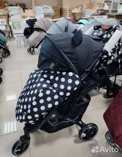 Коляска baballo 2023 Новая (микки маус)