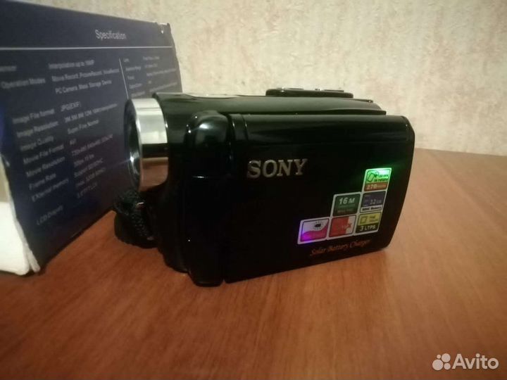 Видеокамера sony handycam