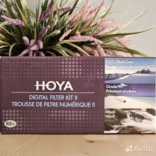Комплект фильтров hoya 52mm и 62mm
