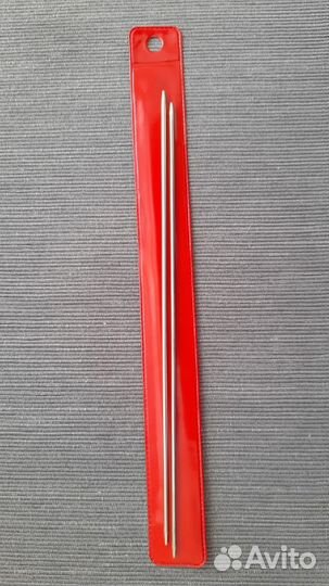 Спицы прямые для вязания 1.2 1.8 2.0 мм (сталь)