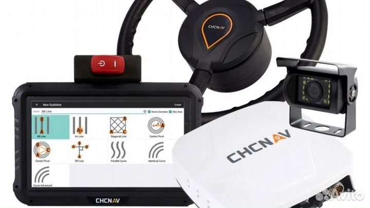 Агронавигатор chcnav NX510 PRO, комплект автопилот