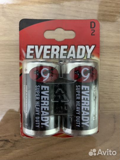 Батарейка Eveready Super Heavy Duty D20/R20