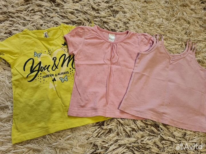 Вещи пакетом для девочки 98