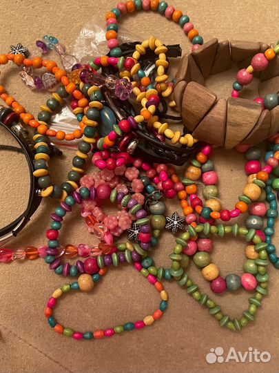 Бусины деревянные