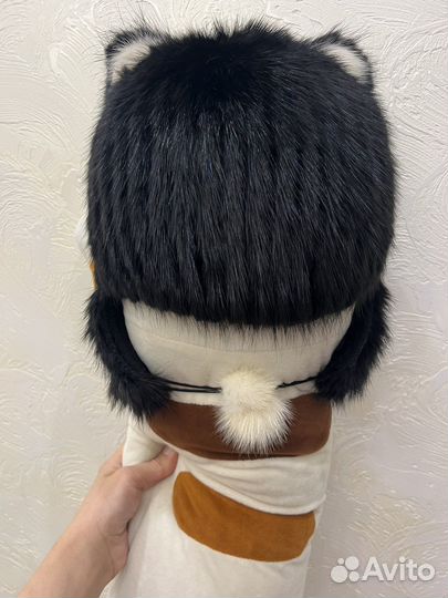 Шапка норковая для девочки
