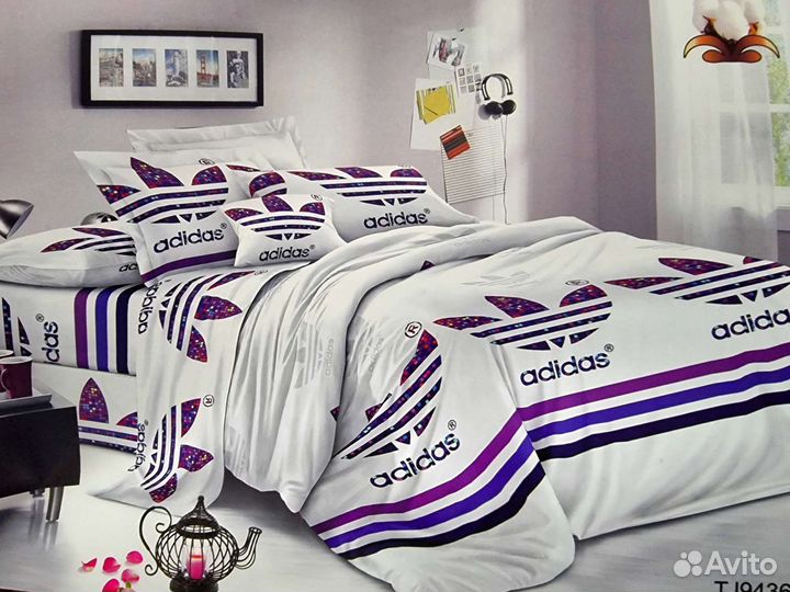 Постельное белье евро новое