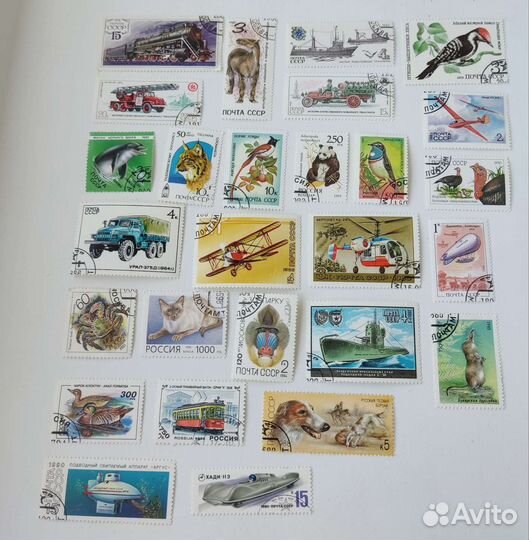 Марки, 27 штук