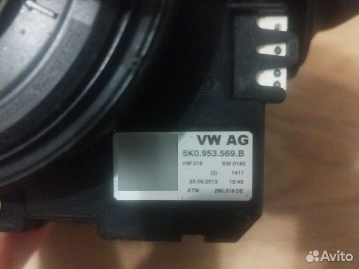 Подрулевой переключатель volkswagen