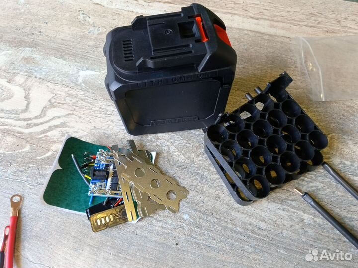 Корпус аккумулятора makita 18v комплект для сборки