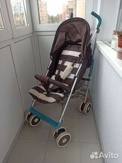 Коляска прогулка трость