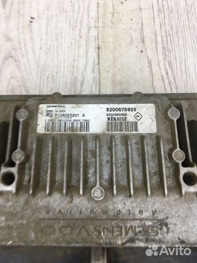 Блок управления АКПП эбу коробки автомат Renault s