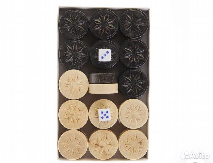 Набор фишек для нард 30 шт