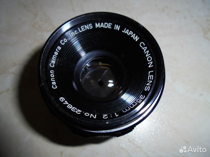 Обьективчик Canon 35мм 2 м39 35 мм F/2 L39