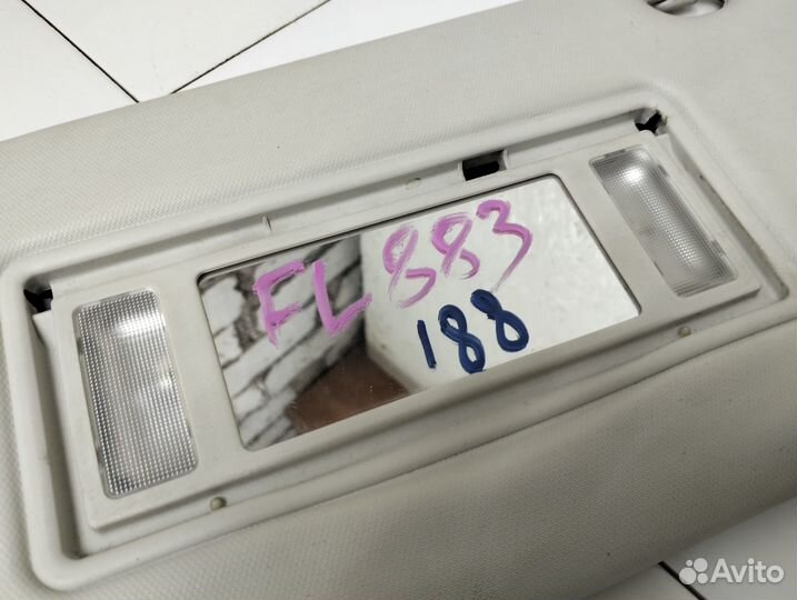 Козырек солнцезащитный Focus 3