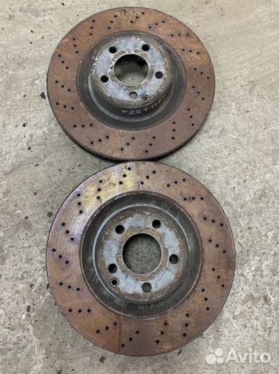 Тормозной диск Mercedes w221
