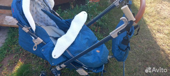 Санки коляска зимние