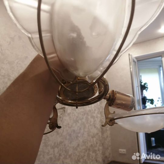 Люстра потолочная бу