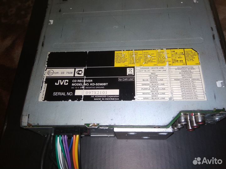 Магнитола jvc с bluetooth