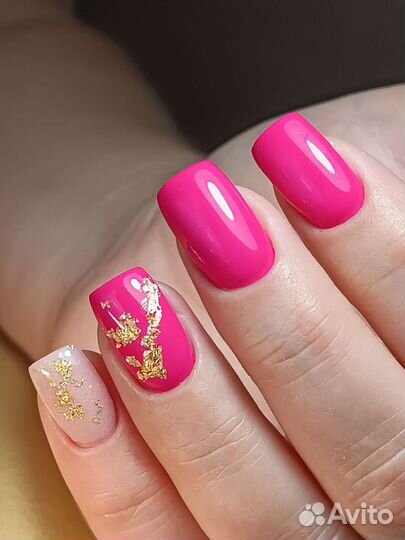 Коррекция наращённых ногтей