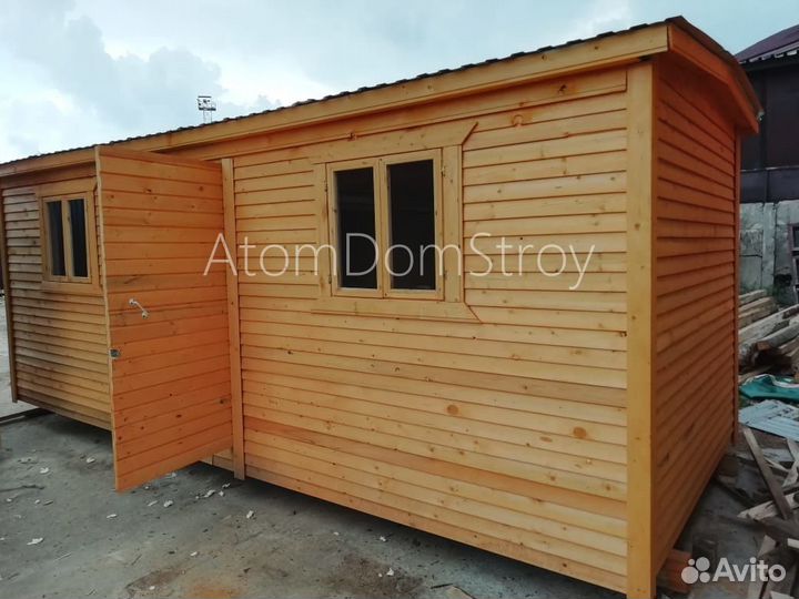 Бытовка металлическая хоз блок / С гарантией