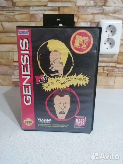 Beavis and butthead sega genesis лицензия