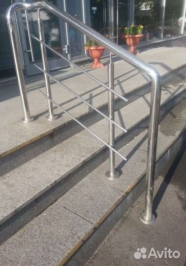 Шлифованный поручень из нержавейки