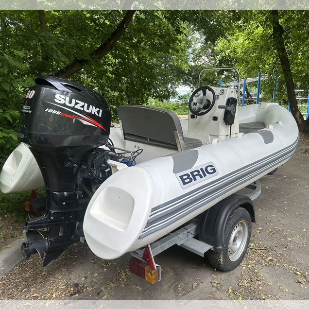 Катер Риб rib brig F450 2014 + Suzuki 60 + мзса