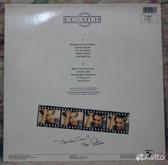 C.C. Catch Big Fun виниловая пластинка