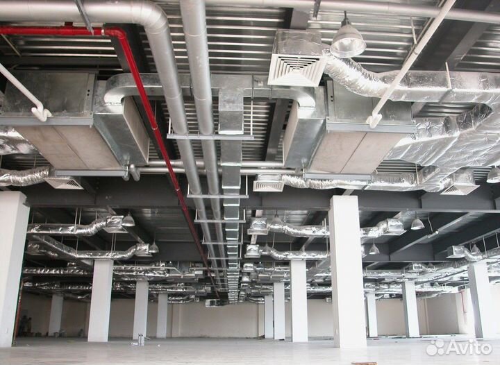 Вентиляция. В тц, промышленная, обслуживание