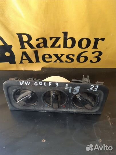 Блок управления печкой Volkswagen Golf 3