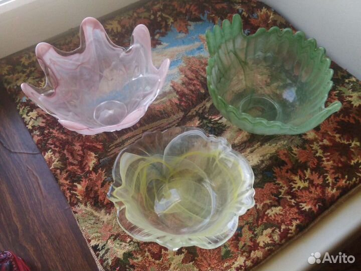 Цветное стекло СССР 50-60годы