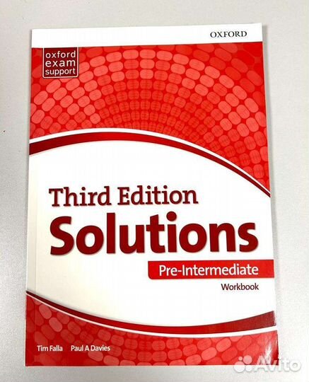 Solutions pre-intermediate новые комплекты