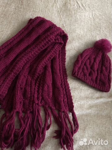 Набор шапка и шарф