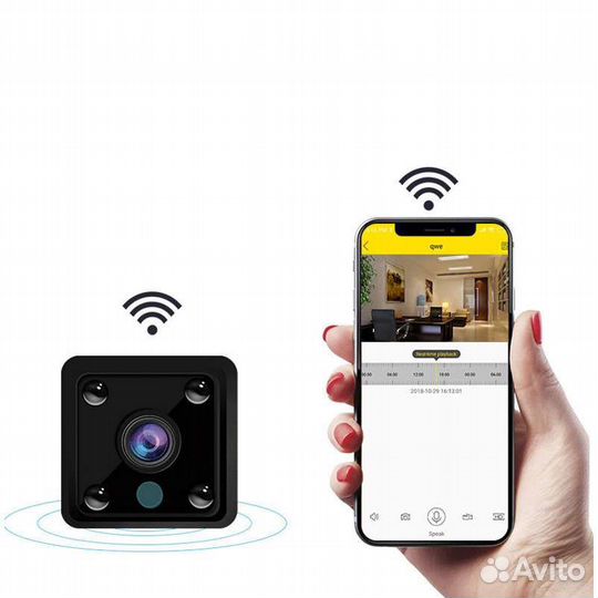 Мини IP видеокамера с Wi-Fi Орбита VGN11