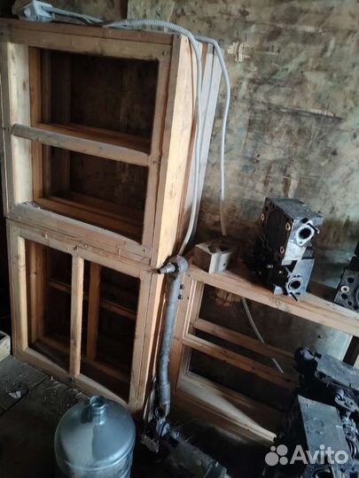 Оконные блоки деревянные 80*80