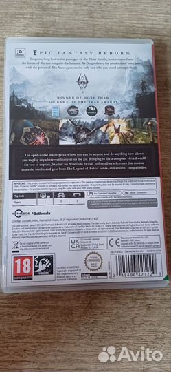 The Elder Scrolls v Skyrim для Nintendo switch