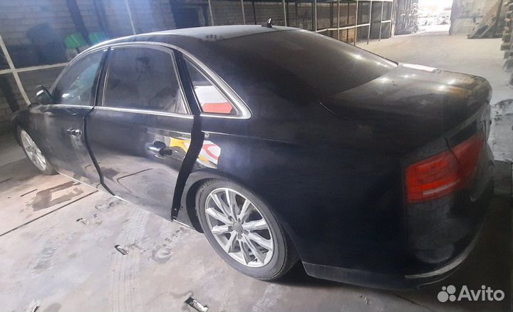 Замок боковой двери задний левый Audi A8 4H8 D4