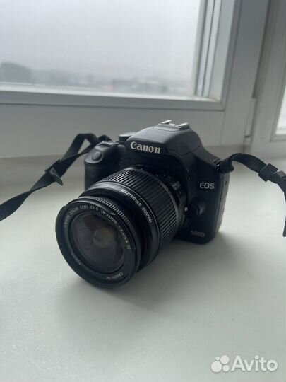 Зеркальный фотоаппарат canon 500d